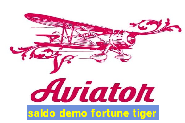 saldo demo fortune tiger